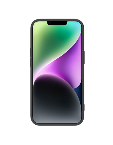 Husă Nillkin iPhone 15 Plus, CamShield Silky Silicone, Elegant Black