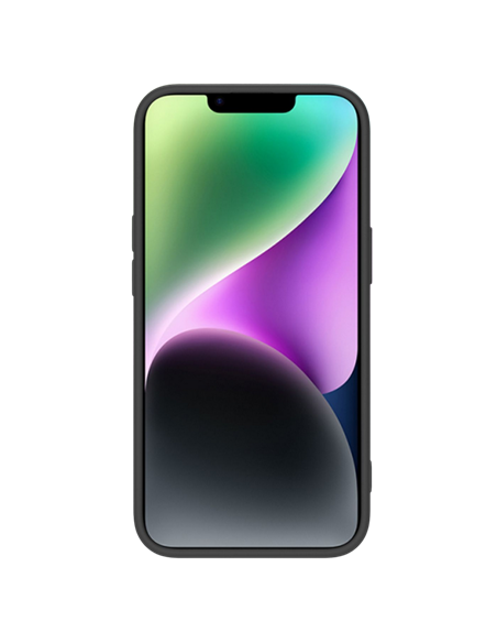 Husă Nillkin iPhone 15 Plus, CamShield Silky Silicone, Elegant Black