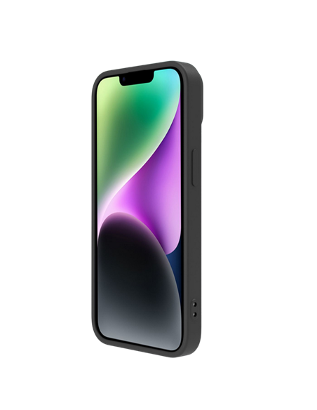 Husă Nillkin iPhone 15 Plus, CamShield Silky Silicone, Elegant Black