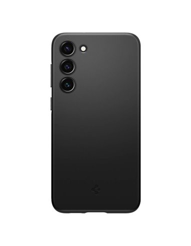 Husă Spigen Samsung S23+, Thin Fit, Negru