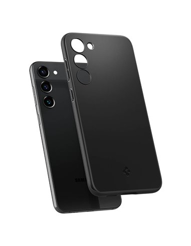 Чехол Spigen Samsung S23+, Thin Fit, Чёрный