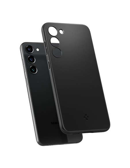 Чехол Spigen Samsung S23+, Thin Fit, Чёрный