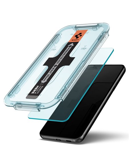 Sticlă de protecție Spigen EZ FIT, Transparent