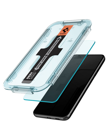 Sticlă de protecție Spigen EZ FIT, Transparent