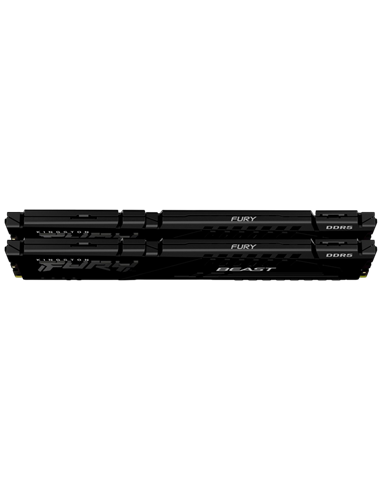 Memorie RAM Kingston FURY Beast, DDR5 SDRAM, 6400 MHz, 64GB, KF564C32BBEK2-64