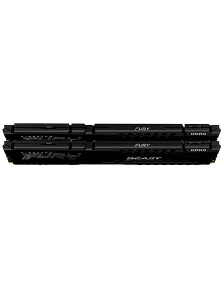 Memorie RAM Kingston FURY Beast, DDR5 SDRAM, 6400 MHz, 64GB, KF564C32BBEK2-64