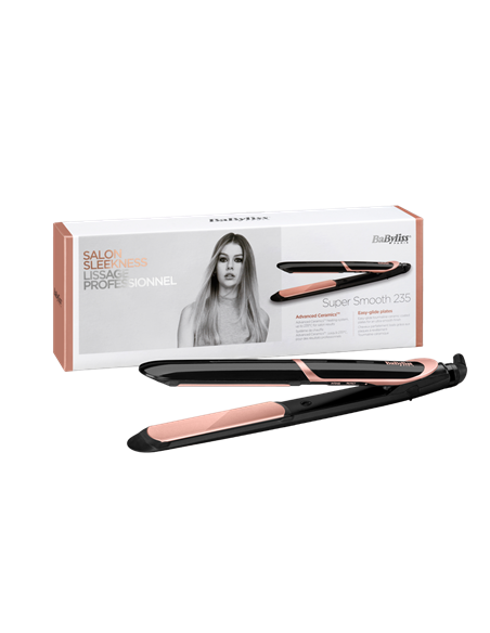 Placă de îndreptat părul BaByliss ST391E, Negru
