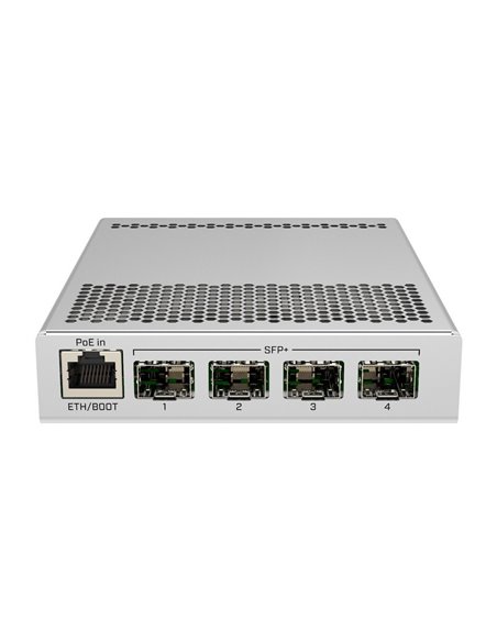 Comutator Router MikroTik CRS305-1G-4S+IN, Argintiu