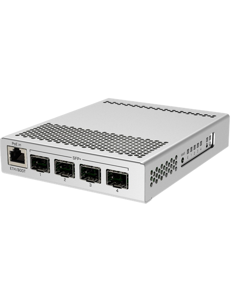 Коммутатор маршрутизатора MikroTik CRS305-1G-4S+IN, Серебристый