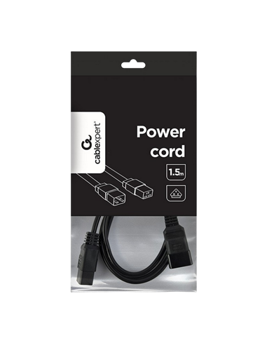 Cablu de alimentare Cablexpert PC-189-C19, 1,5m, Negru