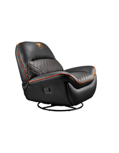 Scaun Gaming Cougar Overlord, PU Piele, Negru | Portocaliu 2