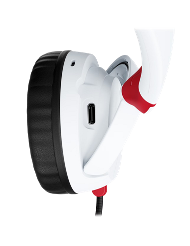 Căști gaming HyperX Cloud Mini, Fără fir, Alb