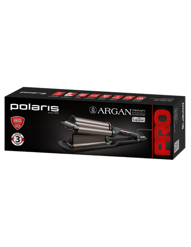 Styler Polaris PHS 5095TAi, 80W, Negru