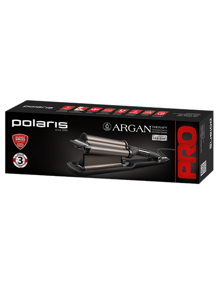 Styler Polaris PHS 5095TAi, 80W, Negru