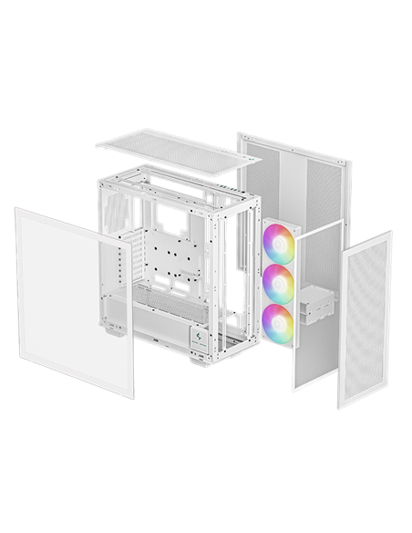 Carcasă PC Deepcool MORPHEUS, Full-Tower, Fără PSU, Negru