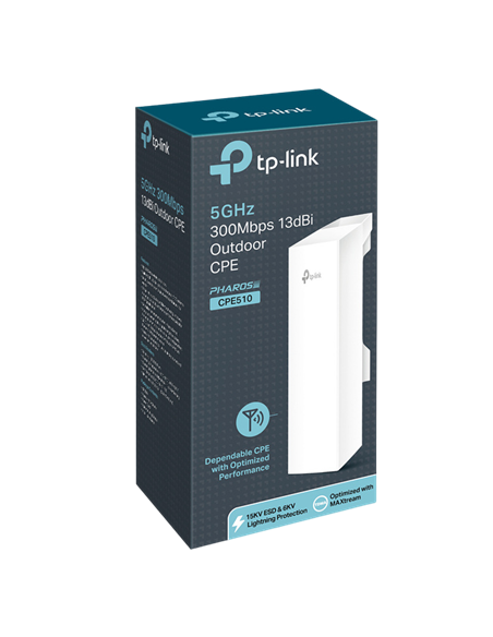 Punct de acces exterior TP-LINK CPE510, 300 Mbps, Alb