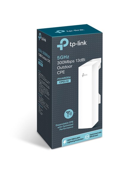 Punct de acces exterior TP-LINK CPE510, 300 Mbps, Alb