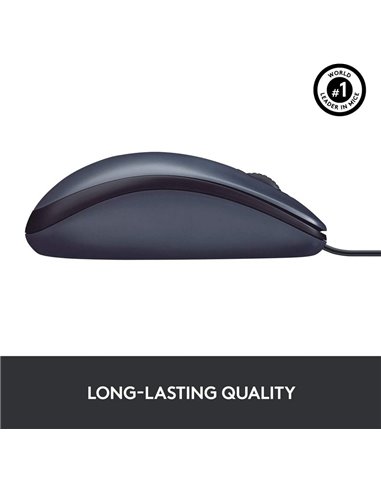 Мышь Logitech B100, Чёрный