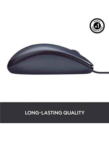 Mouse Logitech B100, Negru