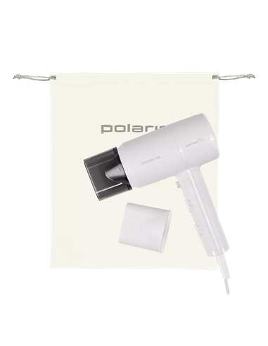 Uscător de păr Polaris PHD2044Ti, 1900W, Alb