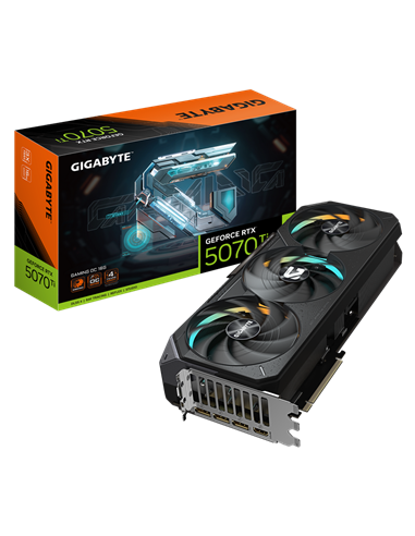 Видеокарта Gigabyte GeForce RTX 5070 Ti Gaming OC, 16GB GDDR7 256бит (GV-N507TGAMING ОС-16GD)