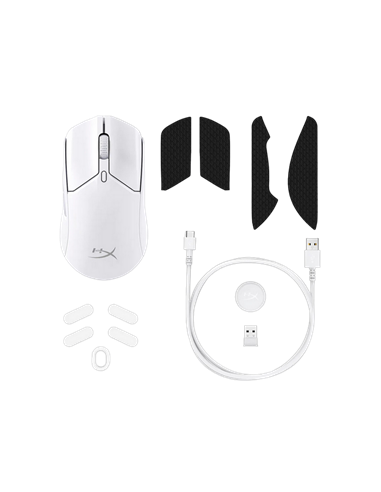 Игровая мышь HyperX Pulsefire Haste 2 Wireless, Белый