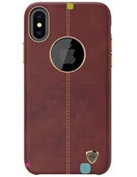 Чехол Nillkin iPhone X - Englon, Коричневый