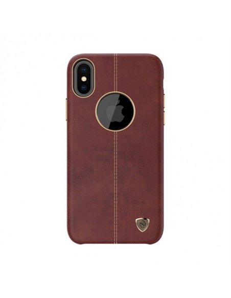 Чехол Nillkin iPhone X - Englon, Коричневый