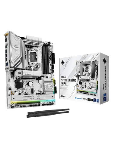 Placă de bază ASRock B860 STEEL LEGEND WIFI, LGA1851, Intel B860, ATX