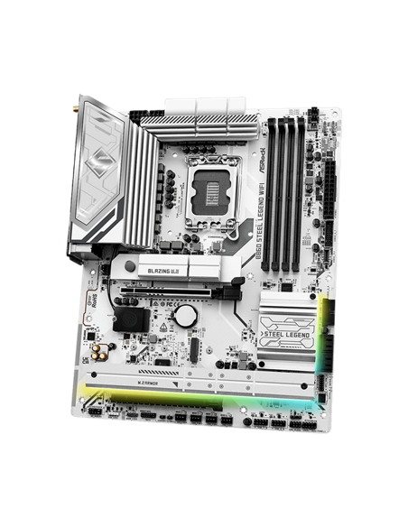 Placă de bază ASRock B860 STEEL LEGEND WIFI, LGA1851, Intel B860, ATX