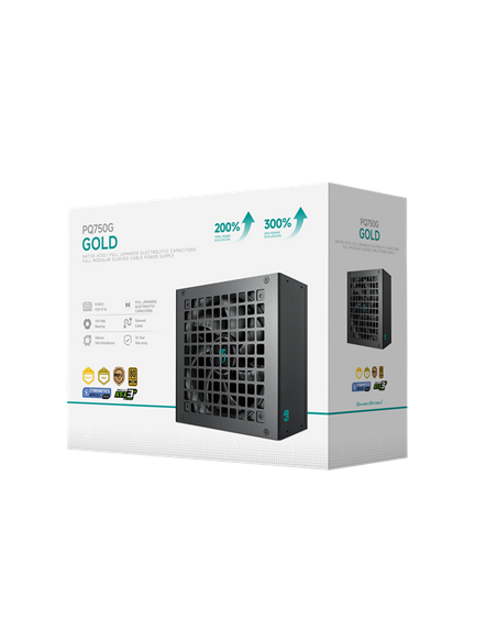 Sursă Alimentare PC Deepcool GamerStorm PQ750G, 750W, ATX, Complet modular