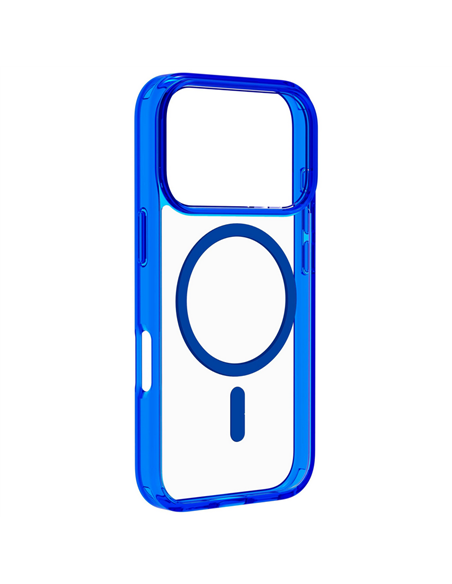 Husă Cellularline Iconic Mag pentru Apple iPhone 17 Pro, Albastru