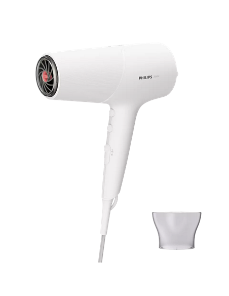 Uscător de păr Philips BHD500/00, 2100 W, Alb