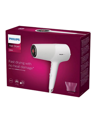 Фен Philips BHD500/00, 2100 Вт, Белый