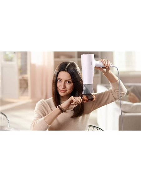 Uscător de păr Philips BHD500/00, 2100 W, Alb