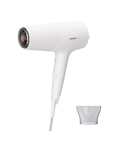 Uscător de păr Philips BHD500/00, 2100 W, Alb