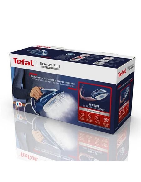 Утюг Tefal FV5770E0, 2700 Вт, Синий | Белый
