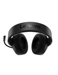 Игровая Гарнитура Lenovo Legion H210, Проводной аналоговый, Чёрный 2