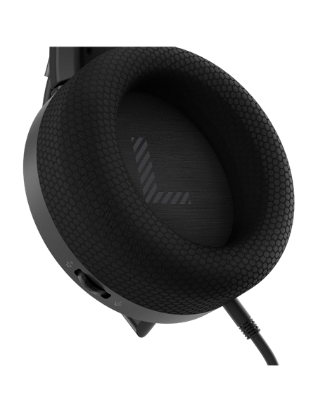 Căști gaming Lenovo Legion H210, Cu fir, Negru