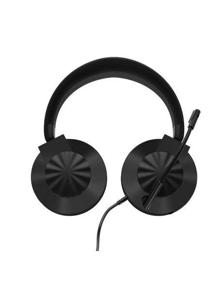 Căști gaming Lenovo Legion H210, Cu fir, Negru