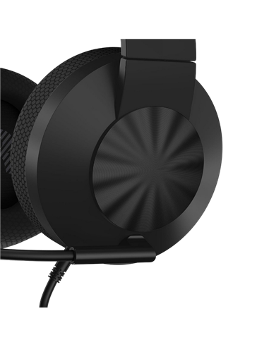 Căști gaming Lenovo Legion H210, Cu fir, Negru