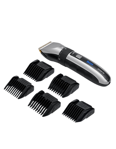 Машинка для стрижки Polaris PHC 3017RC, Чёрный | Серебристый