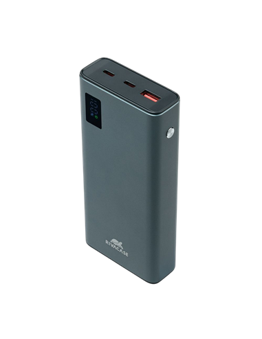 Портативное зарядное устройство Rivacase VA1022, 20000мА·ч, Серый