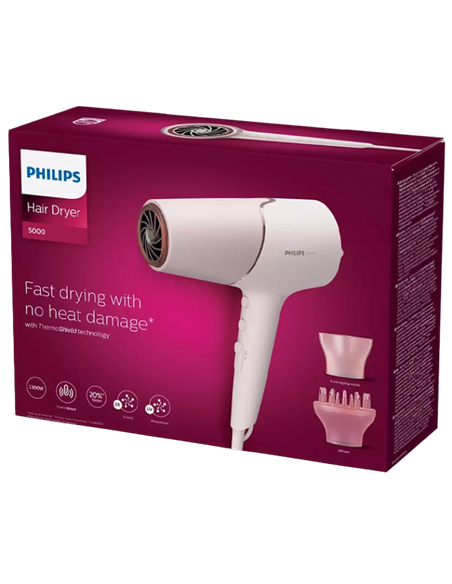 Фен Philips BHD530/00, 2300Вт, Жемчужный персик