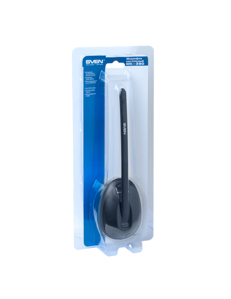 Microfon pentru calculator SVEN MK-390, Cu fir, Negru