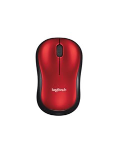 Mouse Wireless Logitech M185, Roșu 2