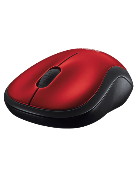Беcпроводная мышь Logitech M185, Красный