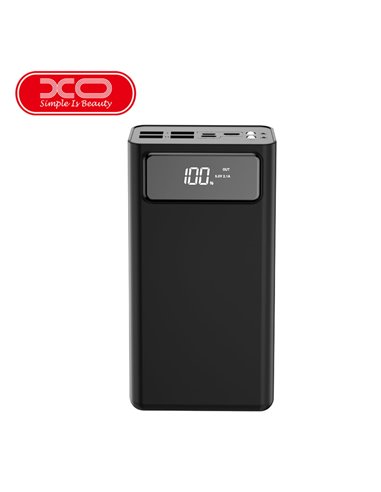 Acumulator extern XO PR125, 50000mAh, Negru