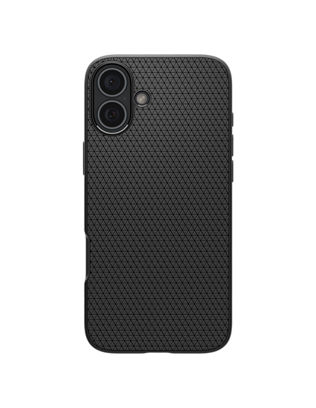 Husă Spigen iPhone 16 Plus Liquid Air, Negru mat