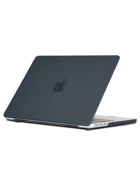Чехол для ноутбука Tech Protect Smartshell Macbook Pro 14 (2021-2023), 14.2", Поликарбонат, Матовый чёрный